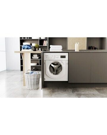 Hotpoint BIWDHG861485UK Integrated 8kg/6kg Washer Dryer