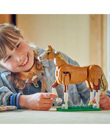 LEGO Creator 3in1 Beautiful Horse Toy Animal Building Set 31166