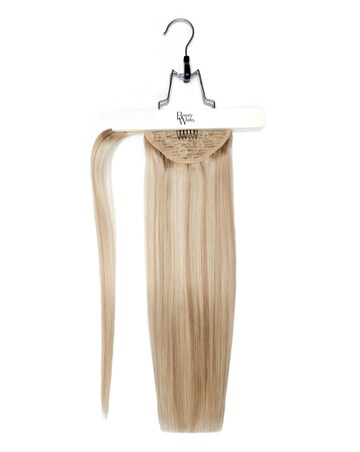 Beauty Works Super Sleek Invisi-Ponytail 18inch - Iced Blonde