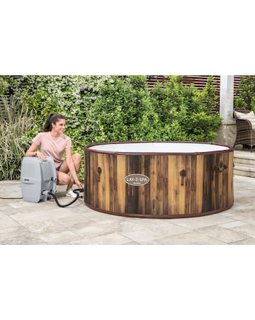 Lay-Z-Spa Helsinki Smart AirJet Plus Inflatable Hot Tub with App Control