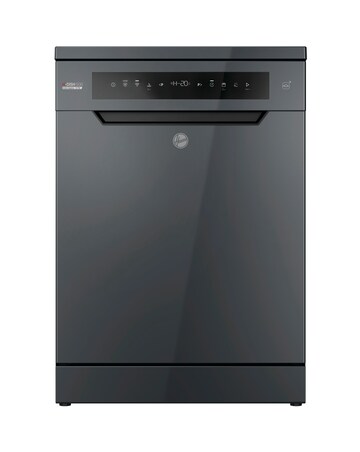 Hoover H-Dish 500 HF 4B7F0A-80 14 Place, Full Size Wifi Dishwasher - Graphite