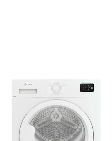 Indesit C YSD 72D WW UK 7kg Heat Pump Tumble Dryer White + Install