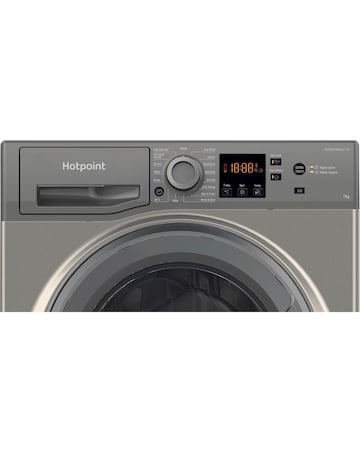 Hotpoint NSWM 7469 GG UK 7kg, 1400rpm, Washing Machine - Graphite