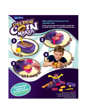 John Adams Golden Chocolate Coin Maker