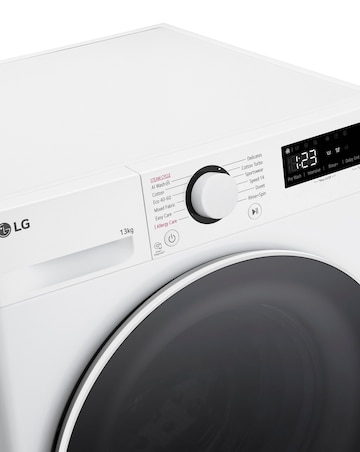 LG TurboWash F4Y513WWLN1 13kg Washing Machine 1400rpm White - A Rated