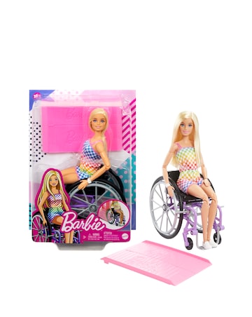 Barbie Fashionistas Doll with Wheelchair & Ramp