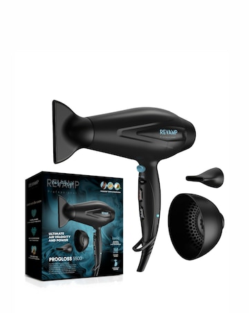 Revamp Progloss 5500 AC Professional 2400W Hair Dryer with Diffuser