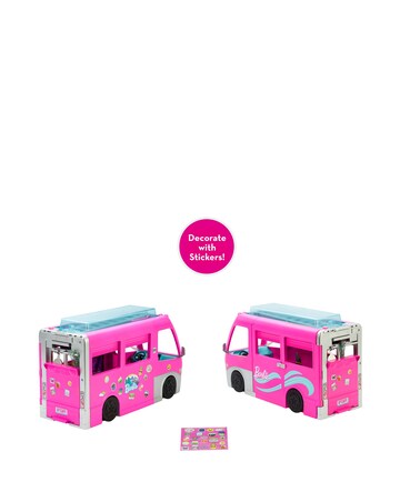 Barbie Dream Camper Vehicle Playset with 60 Accessories