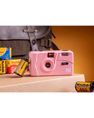Kodak M35 Reusable Camera Bundle with 36 Exposure Film Pack - Candy Pink