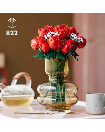 LEGO Icons Bouquet of Roses Flowers Set for Adults 10328