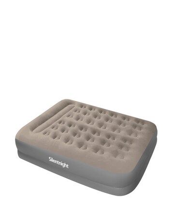 Silentnight Flocked Airbed with Electric Pump - King