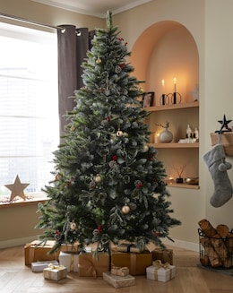 Salzburg Christmas Tree with Berry &amp; Cone