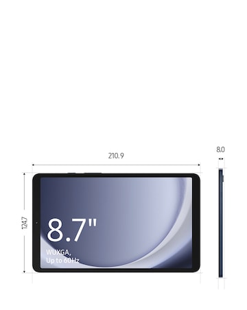 Samsung Galaxy Tab A9 8.7in 64GB WiFi Tablet - Dark Blue