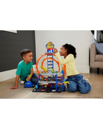 Hot Wheels City Mega Loop Garage
