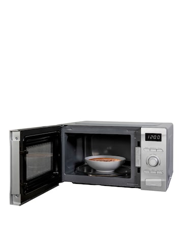 Abode AMD2002S 20L Silver Digital Microwave