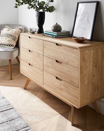Oslo 6 Drawer Wide Chest