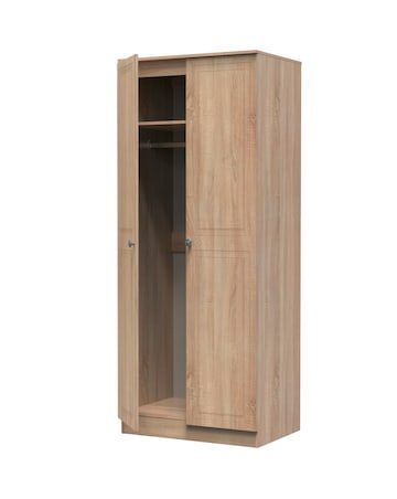 Richmond Ready Assembled 2 Door Wardrobe