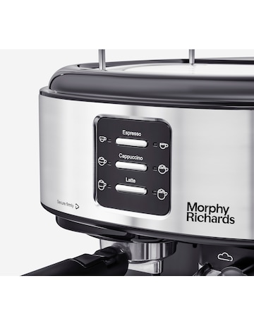 Morphy Richards 172023 Espresso Plus Coffee Machine with Automatic Milk Frother