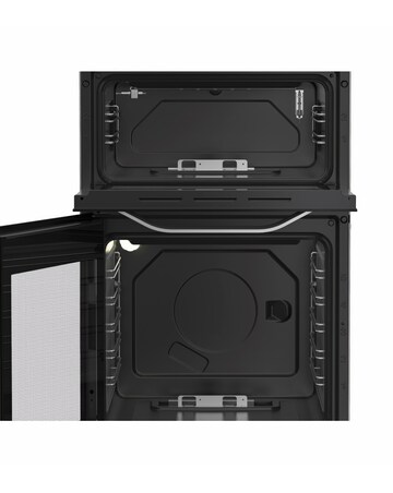 Hotpoint HDG5GCX 50cm Gas Double Cooker - Stainless Steel