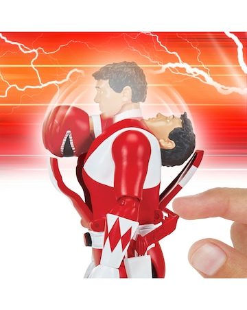 Mighty Morphin Power Rangers Auto Morphin Red Ranger Figure