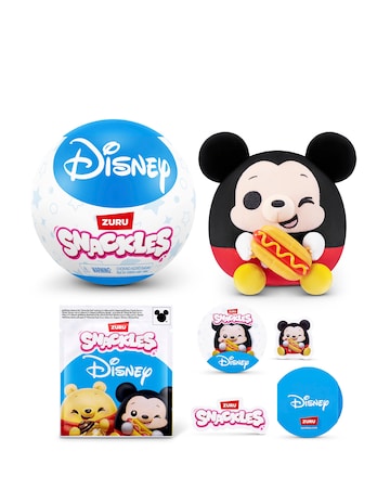 Snackles Disney 5-inch Plush Mystery Capsules Twin Pack