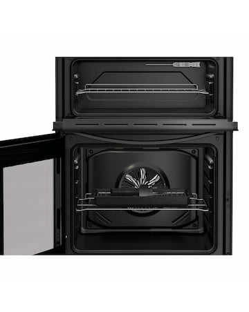 Indesit ITE6VMB 60cm Electric Twin Cooker with Ceramic Hob - Black Installation