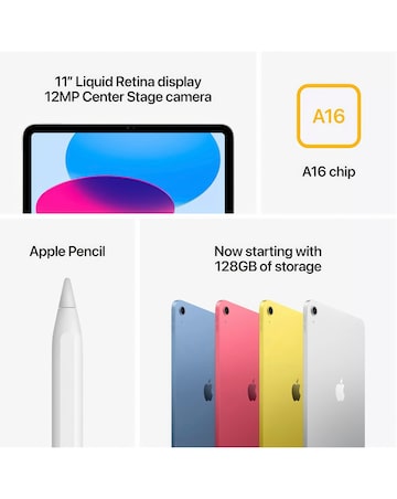 Apple iPad (2025) 11inch Wi-Fi + Cellular 128GB - Blue