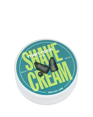 Men Rock Shave Cream - Sicilian Lime, 100g
