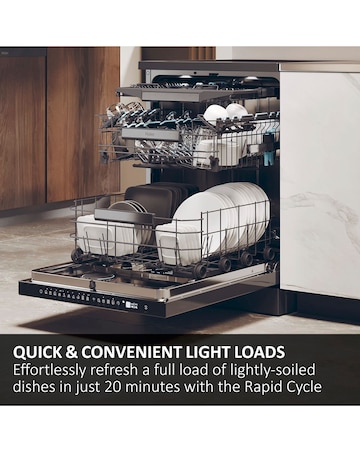 Haier I-Pro XF5C4M1X-80 15 Place Full Size WiFi Dishwasher Stain Steel Install