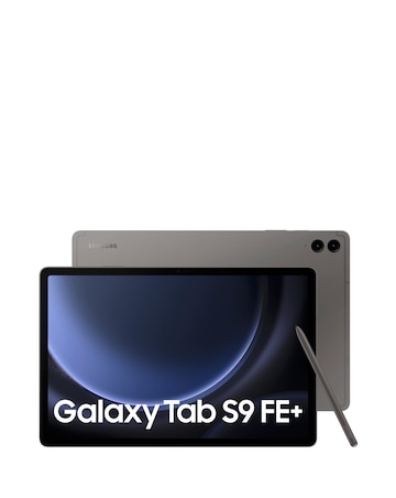 Samsung Galaxy Tab S9 FE+ 12.4in 256GB WiFi Tablet - Grey