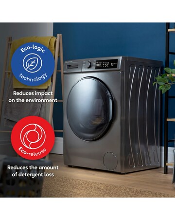 Russell Hobbs 8KG/1400RPM Washing Machine - Anthracite