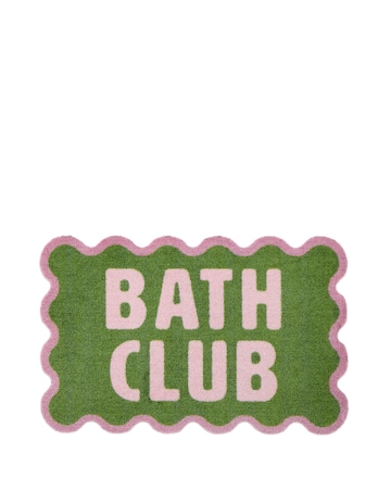 My Mat Bath Club Printed Nylon Bathmat
