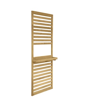 Forest Slatted Wall Planter 1 Shelf