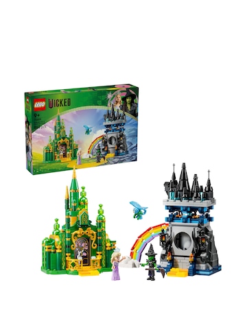 LEGO Wicked Emerald City & Kiamo Ko Castle Playset, Adventure Gift 75689