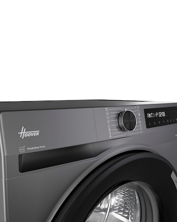 Hoover Pro Wash HBR 410BL8G-80 10kg Washing Machine 1400rpm - Graphite + Install