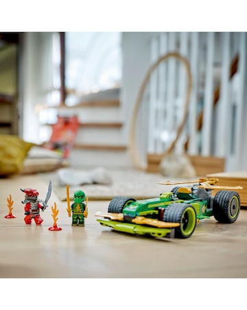 LEGO NINJAGO Lloyd's Pull-Back Race Car Toy Pretend Play Building Kit 71828