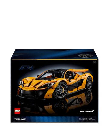 LEGO Technic McLaren P1 Model Car Set for Adults 42172