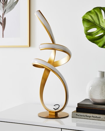 Ribbon LED Table Lamp