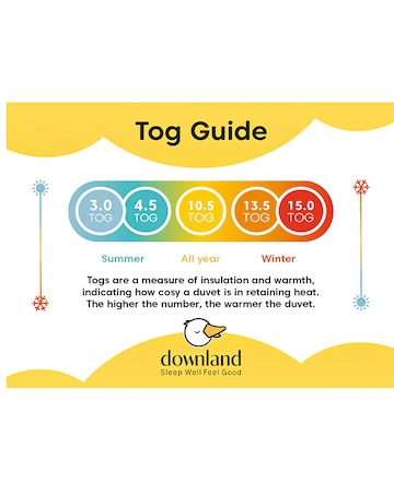 Downland Superbounce 13.5 Tog Duvet