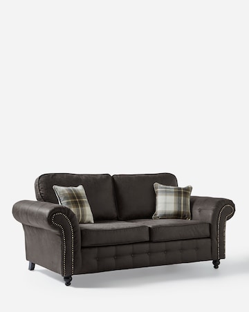 Oakland Faux Leather 3 Seater Sofa