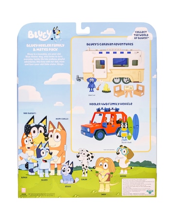 Bluey Family and Friends Figure 8-Pack