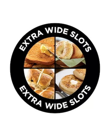 Russell Hobbs 21640 Textures White 2 Slice Toaster