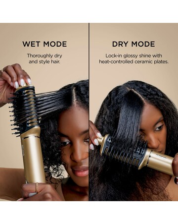 Shark Glam Straight, Waves & Curls Multi-Styler 5-In-1 - Gold - HD6052SUK