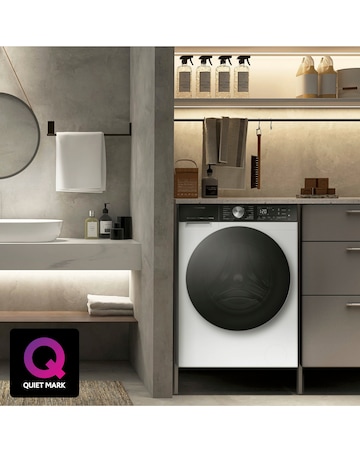 Hisense 5S Series WD5S1045BW 10.5KG Freestanding Washer Dryer - White