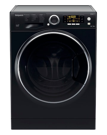 Hotpoint RD966JKDUKN 9+6KG 1600rpm Washer Dryer - Black