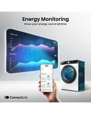 Hisense 3S Series WF3S1043BW3 WiFi-enabled 10kg 1400 Spin Washing Machine White