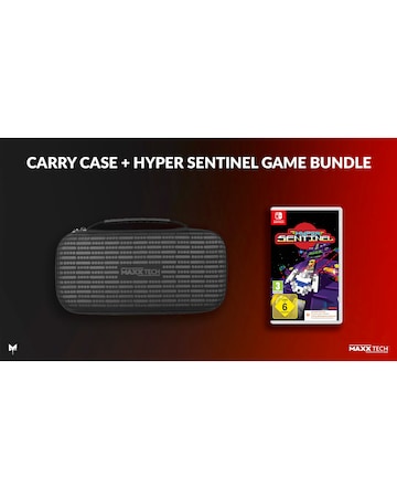 Hyper Sentinel Video Game & Carry Case Bundle (Nintendo)