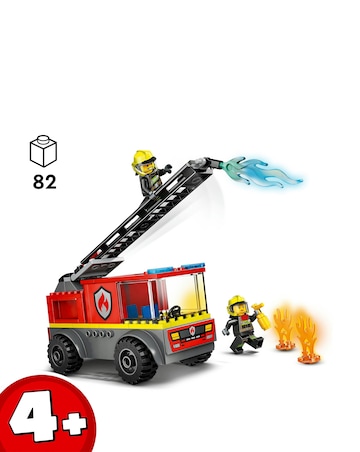 LEGO City Fire Engine with Ladder, Firefighter Toy 60463