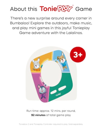 Tonies Tonieplay Lalalinos: Your Day in Bumbaloo Game Disc