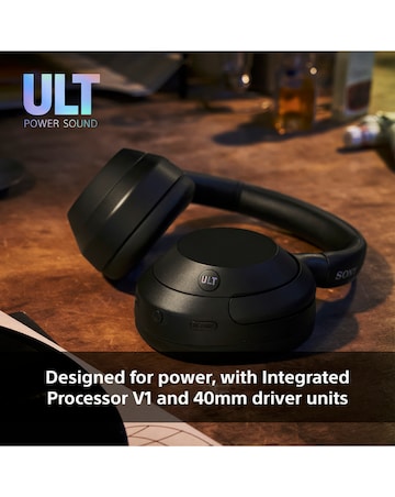 Sony ULT WEAR Wireless Over-Ear Headphones - Black